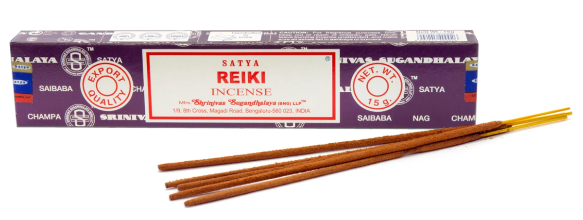Reiki Satya Incense Sticks YOGA SERIES Hand Rolled