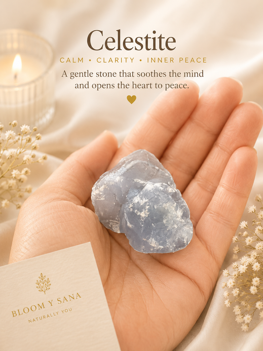 Celestite Cluster – Stone of Peace &amp; Divine Connection
